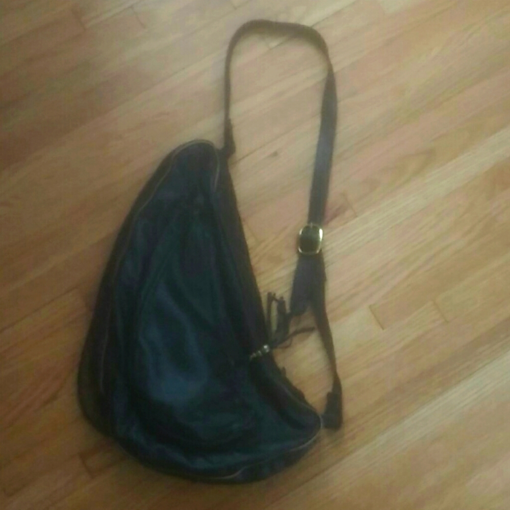 Ameribag type leather Crossbody bag unisex